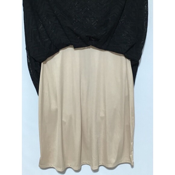 Maggie L Dress Size 8 Black Lacy Lined Party Wedding Formal Cocktail Holiday - Picture 7 of 16